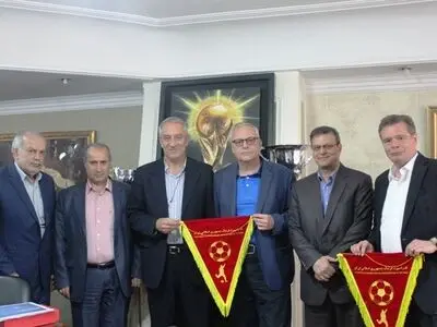 دیدار کفاشیان با رئیس هیات‌مدیره باشگاه هرتابرلین 