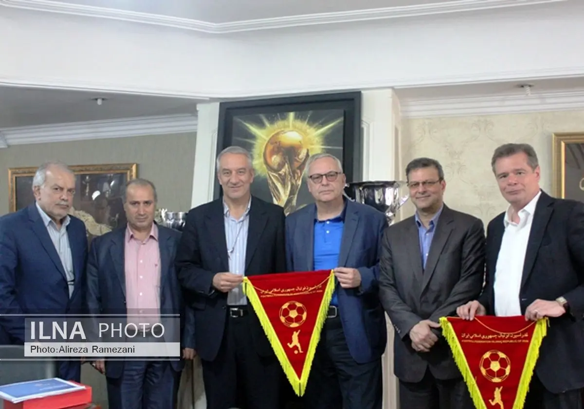 دیدار کفاشیان با رئیس هیاتمدیره باشگاه هرتابرلین