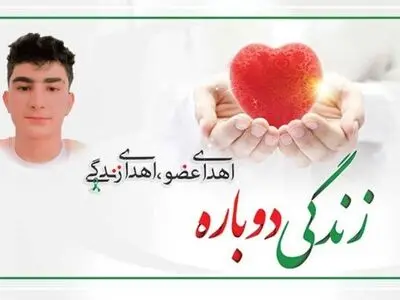 اهدای اعضای بدن دانش آموز فیروزآبادی به هفت بیمار
