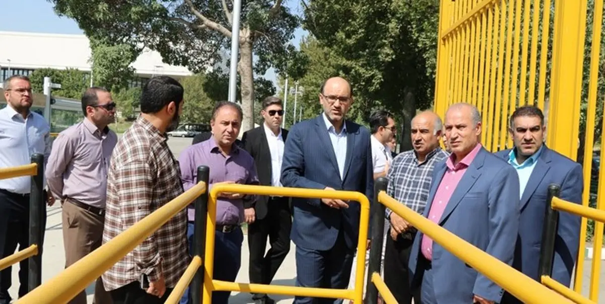 تاج در بازدید بازرس کل امور ورزش سازمان بازرسی از آزادی: مهمترین ورزشگاه برای ما ورزشگاه آزادی است