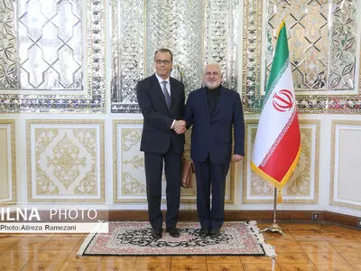 دیدار مدیرکل موقت آژانس بین‌المللی انرژی اتمی با محمد جواد ظریف 