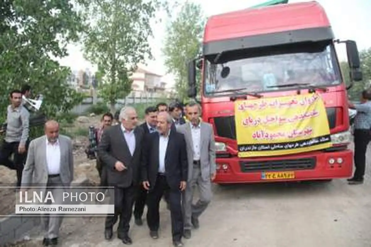 کاروان تجهیزاتی ساماندهی سواحل عازم شهرهای ساحلی مازندران شد