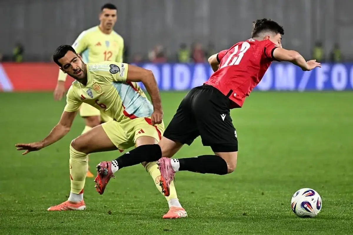 اسپانیا ۴–۰ گرجستان؛ پیروزی پرگل اسپانیا مقابل گرجستان و تثبیت صدرنشینی در مسیر جام جهانی