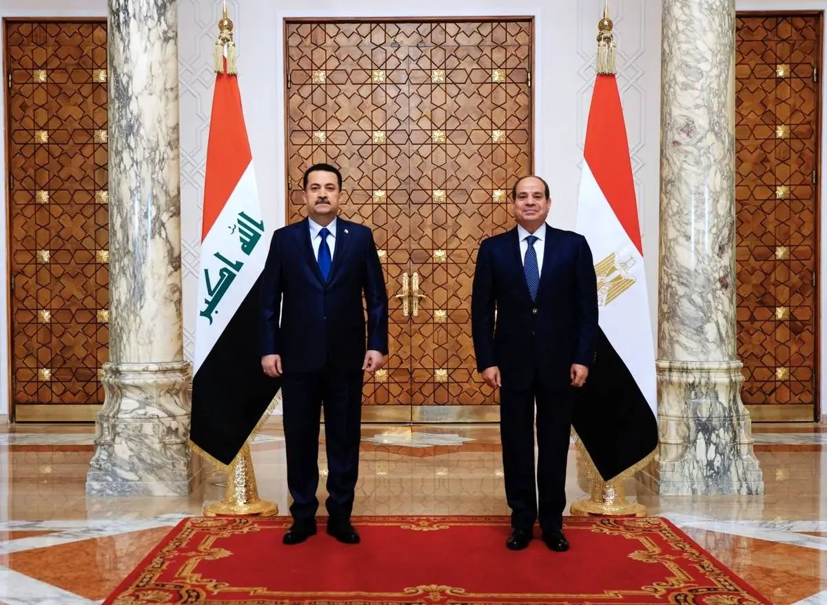 گفت‌وگوی تلفنی نخست‌وزیر عراق با رئیس‌جمهوری مصر