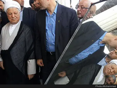 بازدید آیت‌الله هاشمی رفسنجانی از دانشگاه آزاد اسلامی واحد دماوند