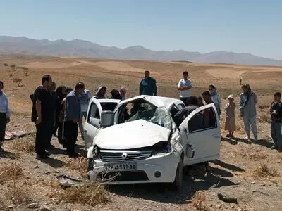 واژگونی خودرو ساندرو در جاده افشاریه 5 مصدوم برجای گذاشت