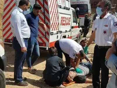 مرگ دو کارگر بر اثر ریزش کانال گودبرداری شده در آبعلی