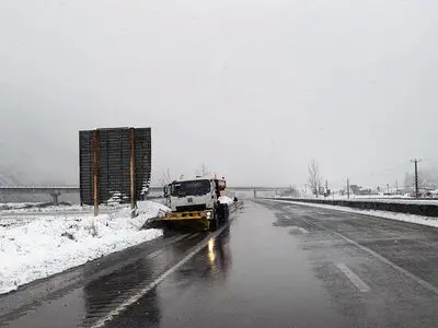 آماده‌باش کامل راهداران گیلان در پی هشدار نارنجی هواشناسی