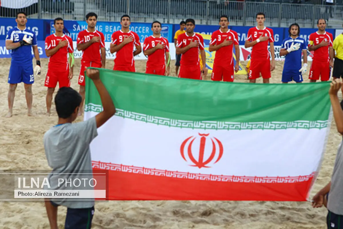 تیم فوتبال ساحلی ایران قهرمان جام دوستی بلاروس شد