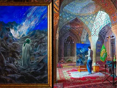 «جبل النور» اثر جدید حسن روح‌الامین رونمایی شد