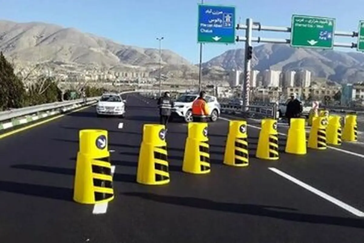 محور چالوس یک طرفه شد

