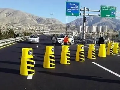 محور چالوس یک طرفه شد
