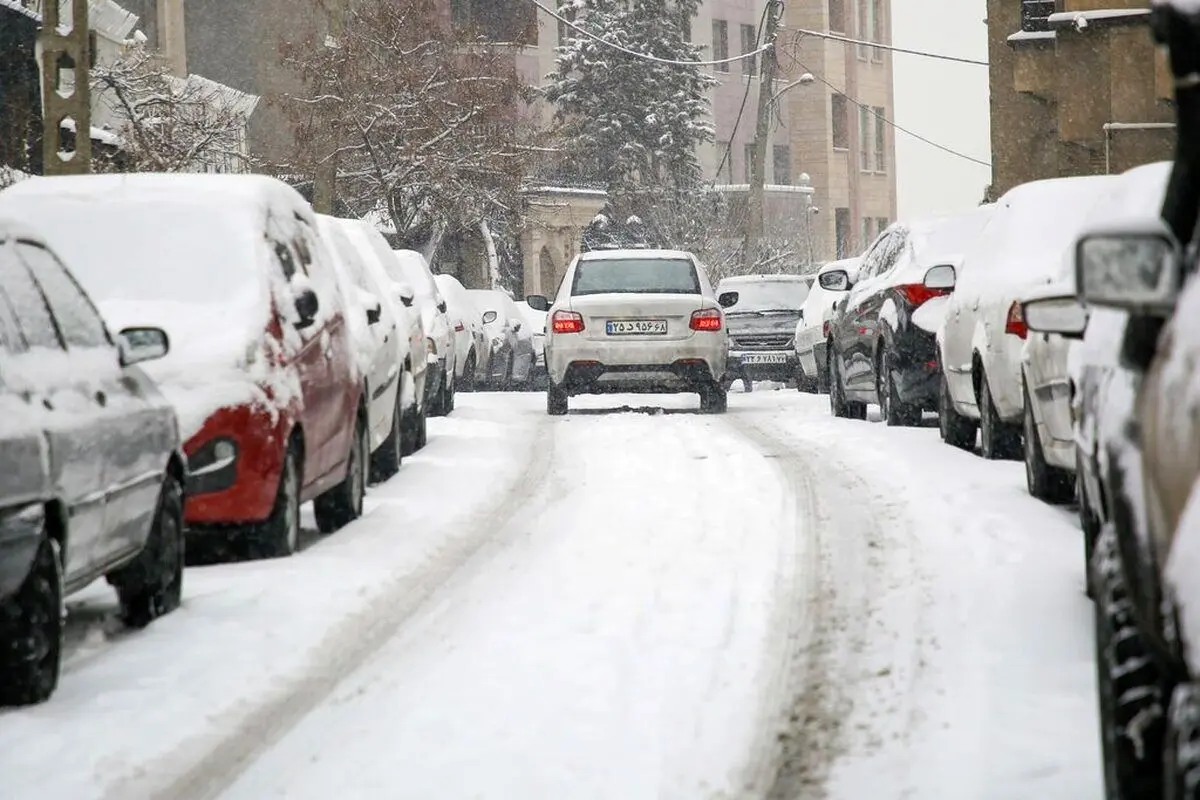 هشدار نارنجی بارش برف و باران در ۲۰ استان ایران 