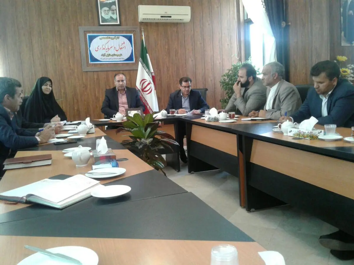 برگزاری جلسه بررسی مسایل بخش معدن در خلیل آباد 