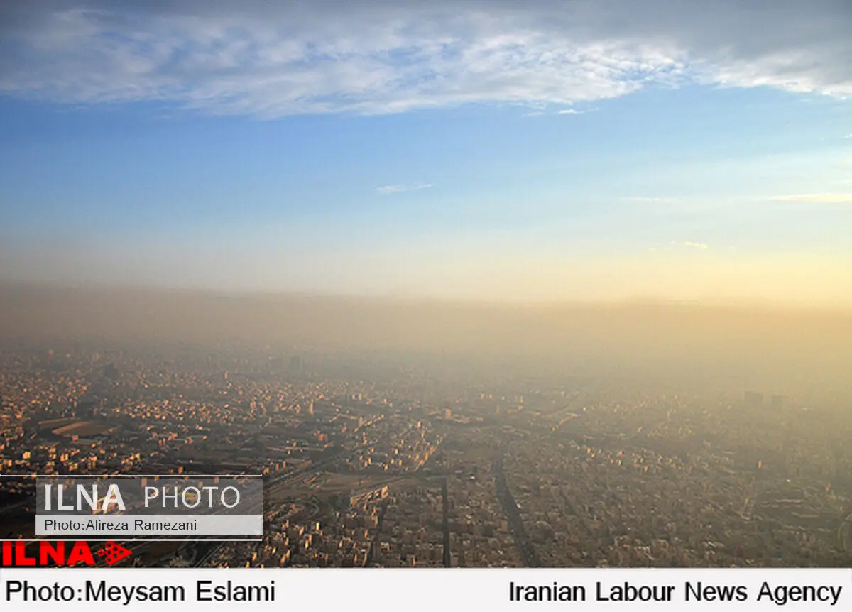هوای تهران در شرایط ناسالم