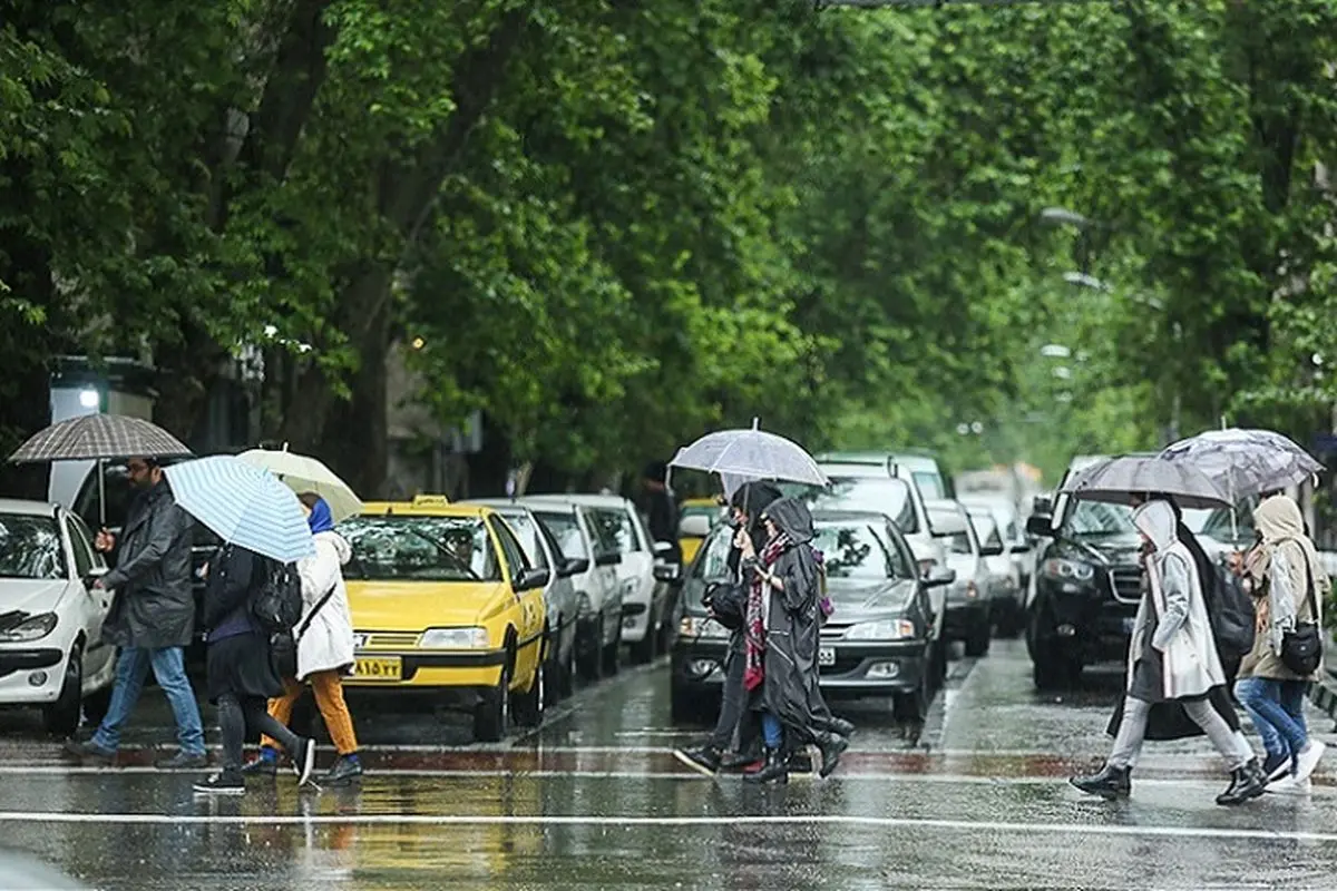 تهران از شنبه بارانی می‌شود