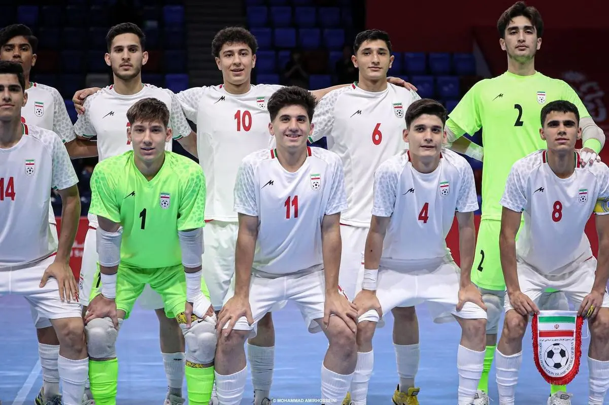 نقرهای درخشان برای فوتسالیستهای نوجوان ایران