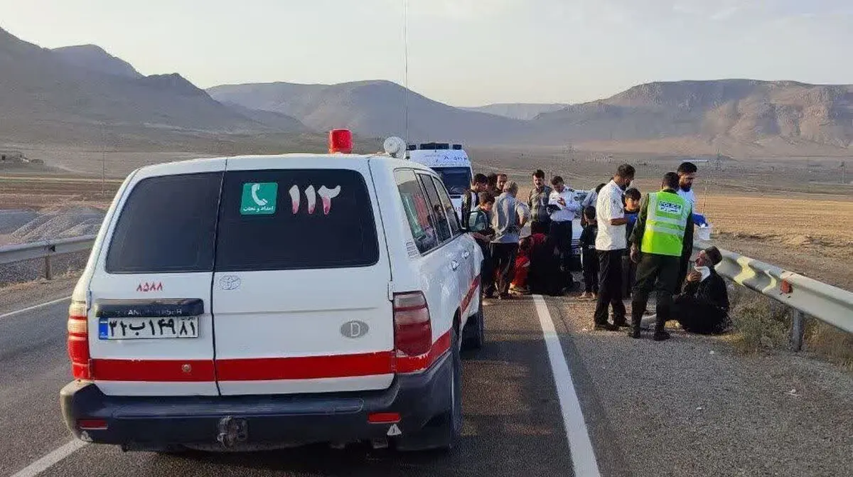 حادثه رانندگی در محور اصفهان ـفرخشهر چهار مصدوم بر جای گذاشت