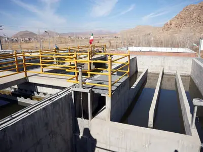 تصفیه‌خانه فاضلاب شهر آبگرم به بهره‌برداری رسید