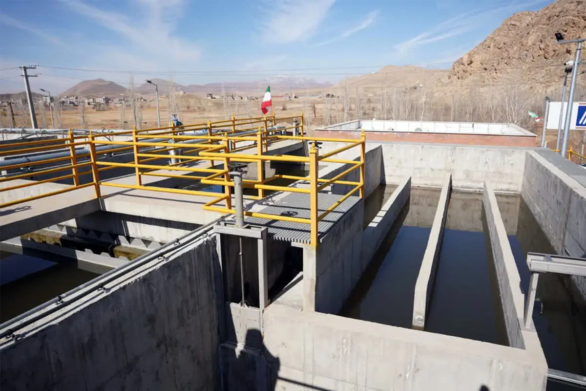 تصفیه‌خانه فاضلاب شهر آبگرم به بهره‌برداری رسید