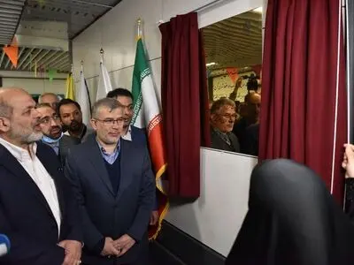 دهه فجر 1402 قطار شهری کرج به ایستگاه شهید سلطانی می رسد