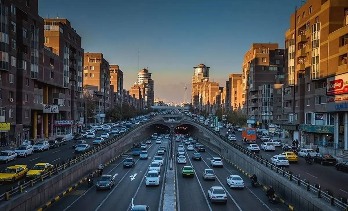 ترافیک روان در معابر اصلی و بزرگراهی پایتخت
