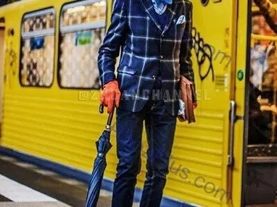 خوشتیپ‌ترین پیرمردآلمان که به عنوان مدل برای برندهای معروف کار می‌کند 