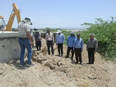 تلاش بی وقفه برای بازگشت آب به شبکه آبرسانی بخش بمانی در جریان است