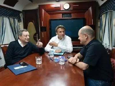 سفر رهبران آلمان، فرانسه و ایتالیا به اوکراین