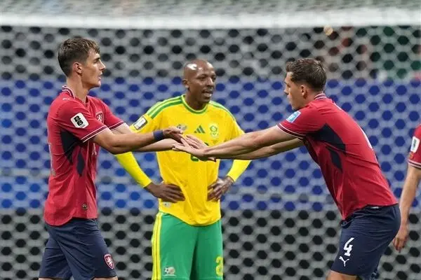 South Africa Hold Czech Republic to 1-1 Draw After Late Penalty Equaliser