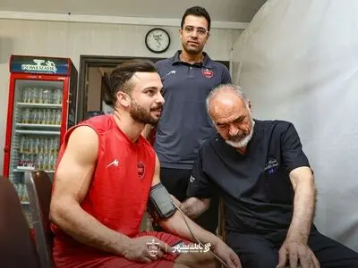 بازیکنان پرسپولیس در مرکز ایفمارک حاضر شدند