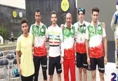 درخشش رکابزنان تریال ایران در قهرمانی آسیا