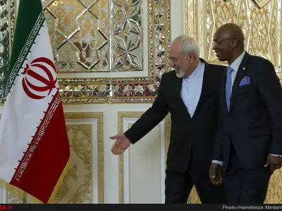 دیدار وزیر امور خارجه بروندی با محمدجواد ظریف وزیر امور خارجه کشورمان