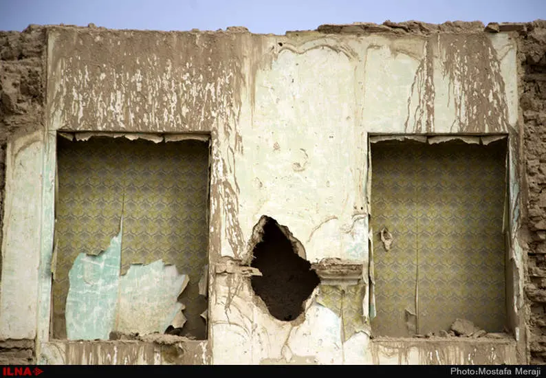 وضعیت نابسامان خانه های کلنگی شهرداری در خیابان فاطمی (دورشهر) قم