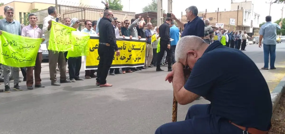 تاکید بازنشستگان کارگری در چند شهر بر تامین مطالبات خود