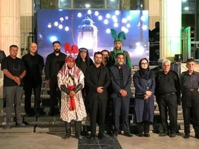 هنرمندان عاشورایی در چهارسوقِ سوگ سنگ تمام گذاشتند