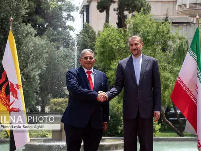 دیدار امیرعبداللهیان با وزیر امور خارجه برونئی دارالسلام