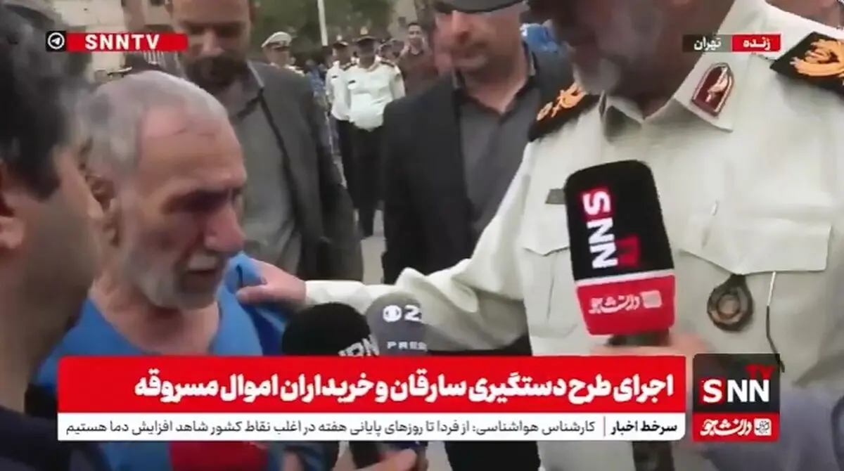 سردار محمدیان خطاب به یک سارق ۷۳ ساله: برای بار بیستم دستگیر شدی، نمره‌ات ۲۰ شده! / معلوم است که عبرت نگرفتی + فیلم