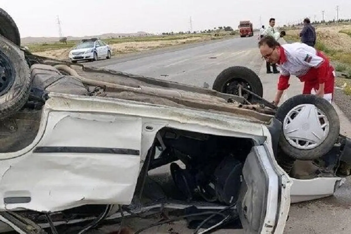 تصادف مرگبار در کمربندی کرمانشاه