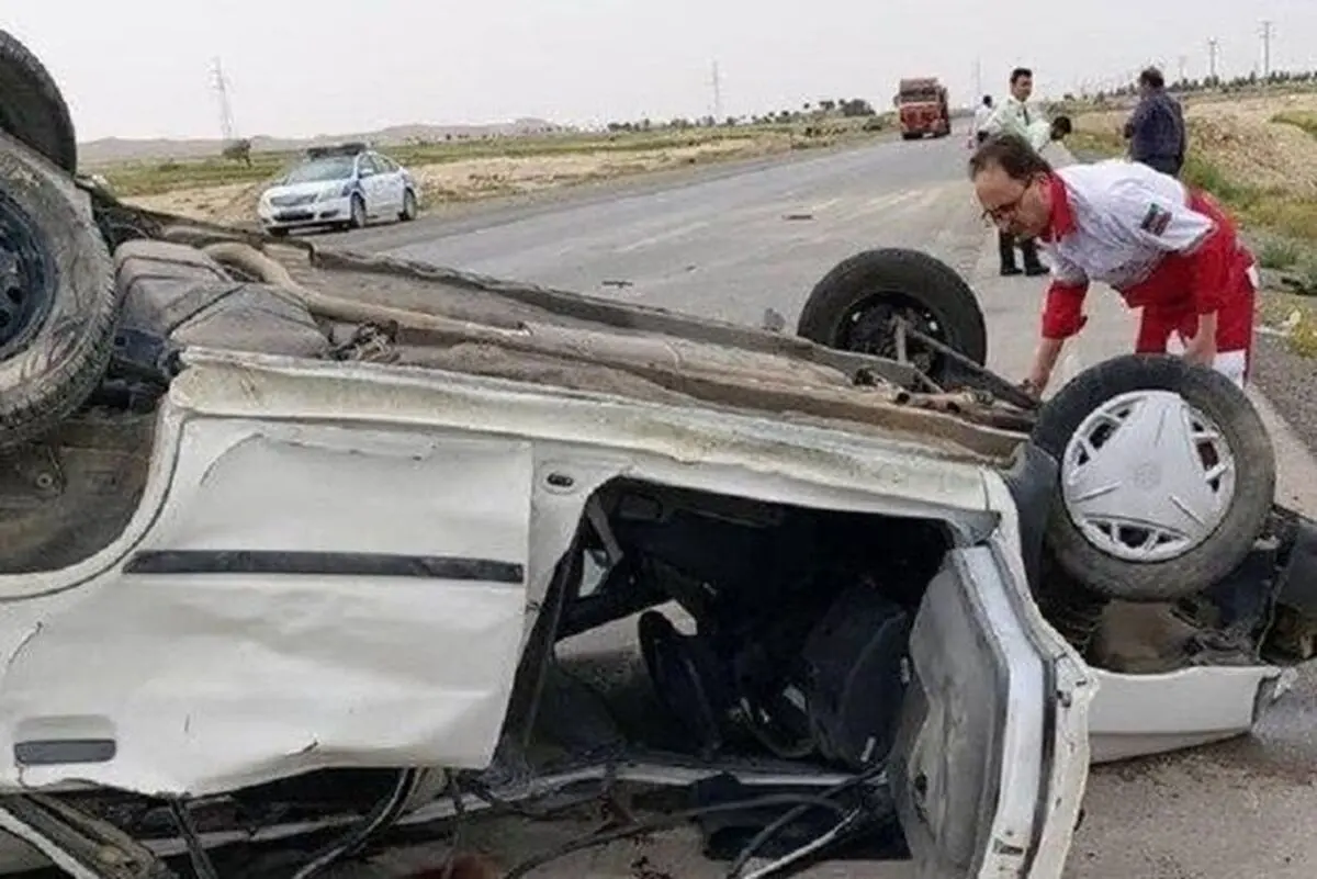 تصادف مرگبار در کمربندی کرمانشاه