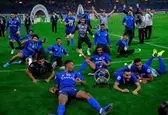 جام قهرمانی آسیا در رختخواب ستاره الهلال(عکس)