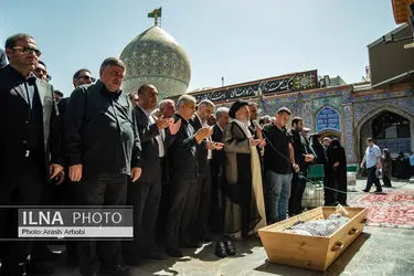 مراسم تشییع احمد هاشمی بهرمانی (رفسنجانی) 