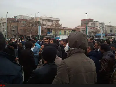 کارگزاران  صندوق بیمه کشاورزی بازهم تجمع کردند/بیمه گذاریم؛ ولی بیمه نیستیم