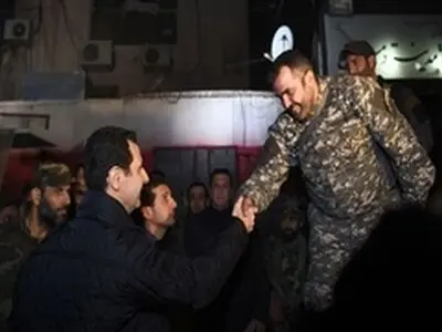 بازدید بشار اسد از منطقه «جوبر» در حومه دمشق
