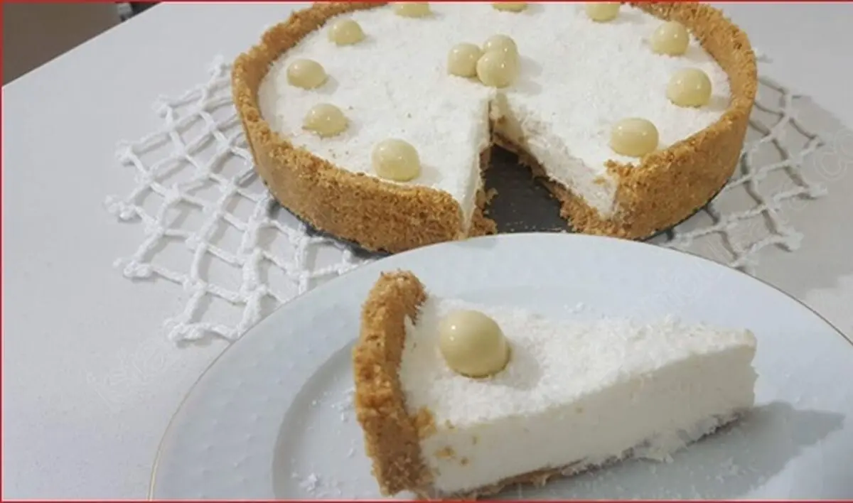 چیز کیک یخچالی رافائلو