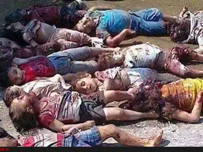 فیلم / تصاویری تازه از کودک کشی و تجاوز آل سعود +18
