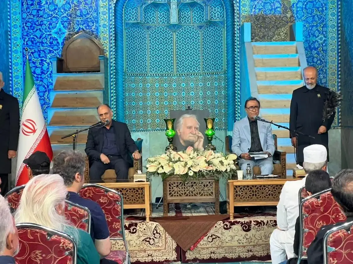 بزرگداشت محمود فرشچیان در مدرسه چهارباغ برگزار شد