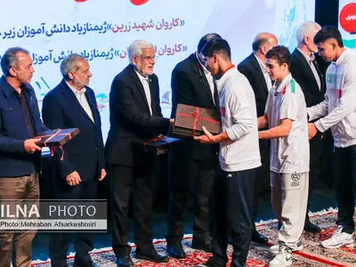 آیین تجلیل از مدال‌ آوران ورزشی دانش آموزی