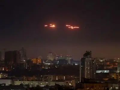 حملات شبانه پهپادهای اوکراینی به مسکو