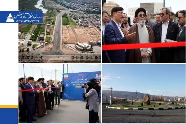 افتتاح رسمی میدان، پل و خیابان ژئوپارک ارس به ارزش 155 میلیارد تومان